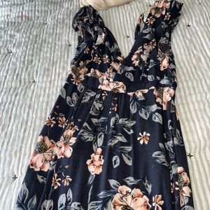 Pant jumpsuit flowers